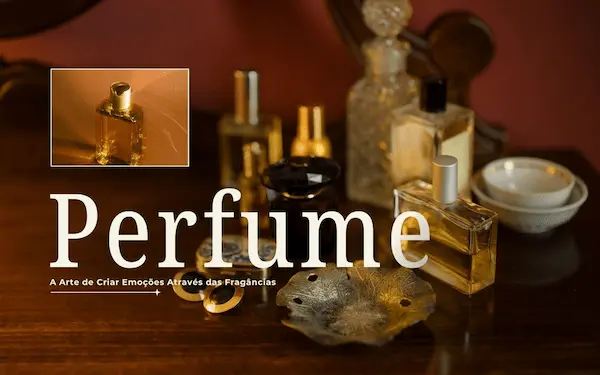Black Elegant Minimalist Perfume Presentation